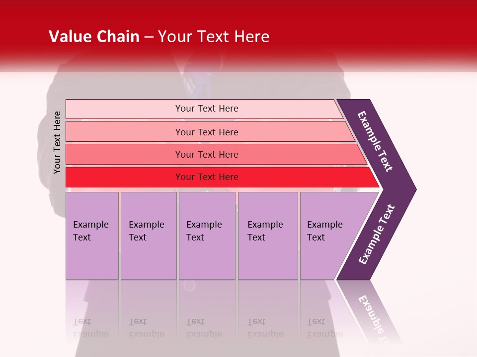 A Man In A Suit And Tie Wearing Red Boxing Gloves PowerPoint Template