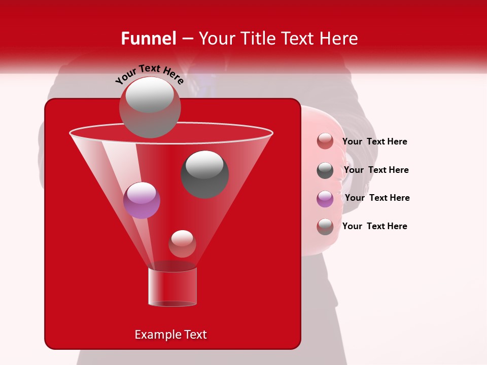 A Man In A Suit And Tie Wearing Red Boxing Gloves PowerPoint Template