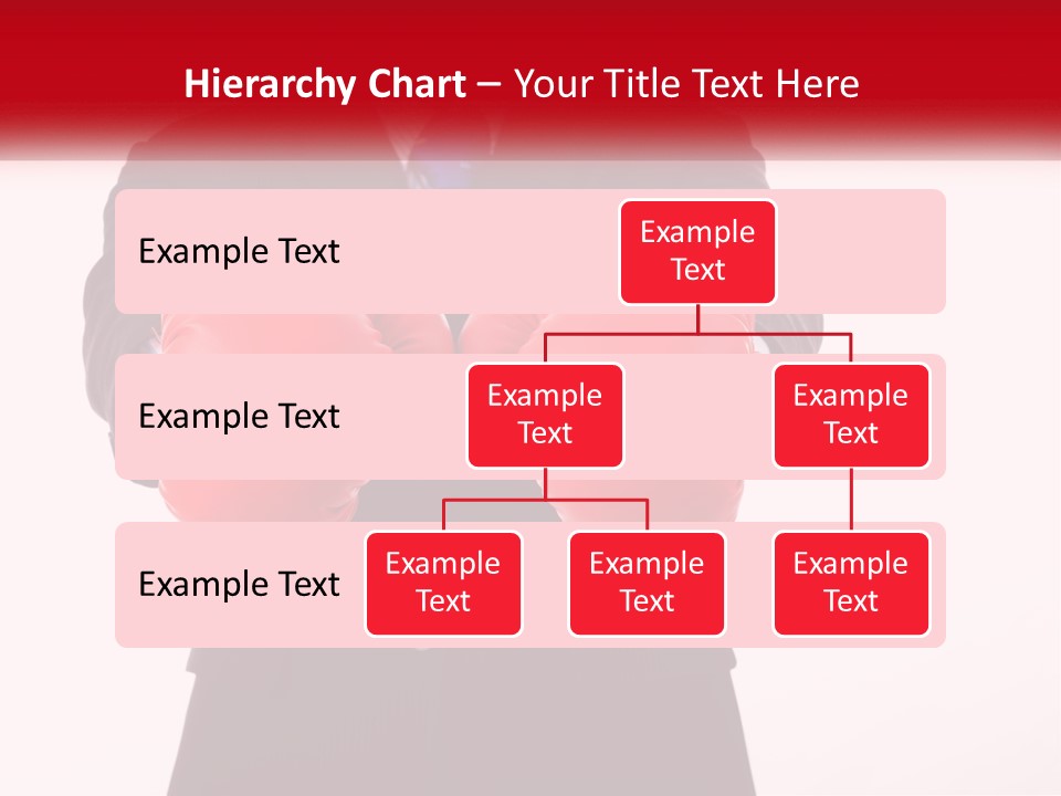 A Man In A Suit And Tie Wearing Red Boxing Gloves PowerPoint Template