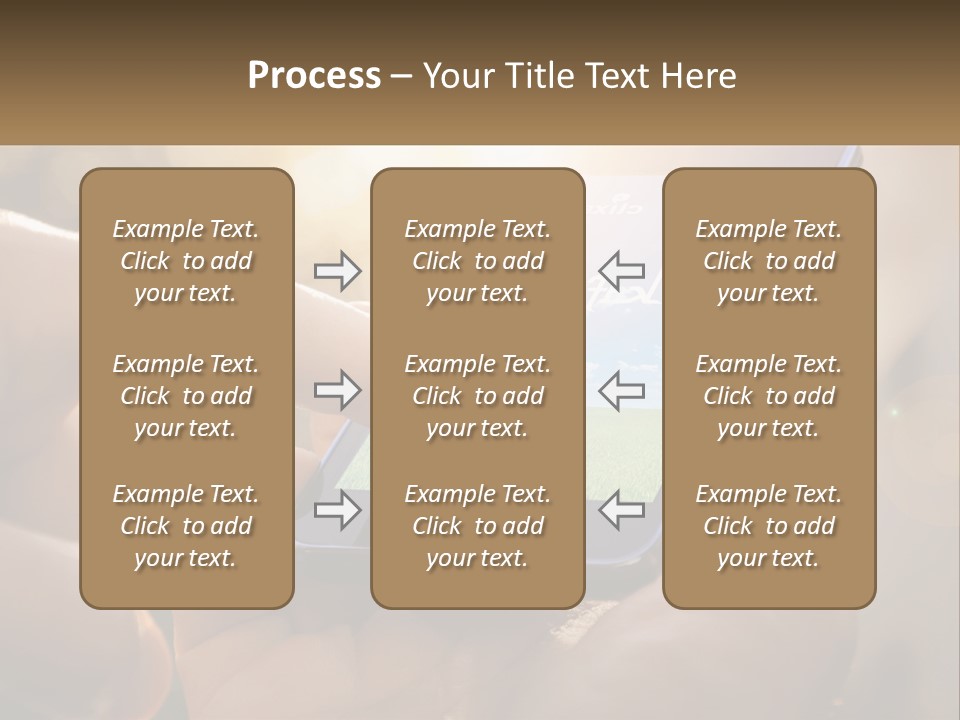 A Person Holding A Cell Phone In Their Hands PowerPoint Template