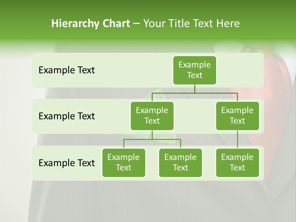 A Man In A Suit With A Green Leaf On His Lapel PowerPoint Template