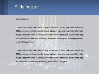A Large Cathedral With Cranes In Front Of It PowerPoint Template