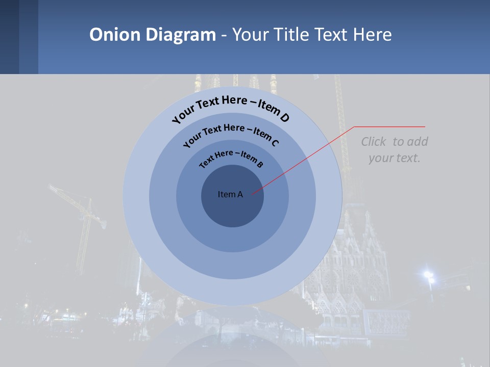 A Large Cathedral With Cranes In Front Of It PowerPoint Template