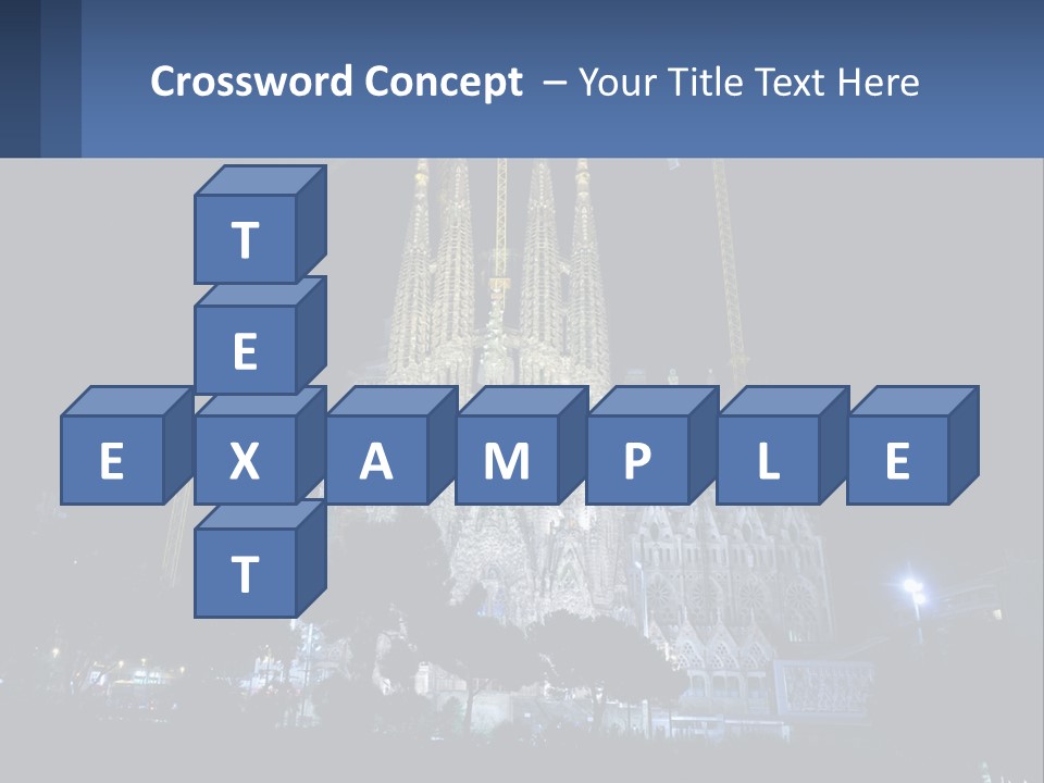 A Large Cathedral With Cranes In Front Of It PowerPoint Template
