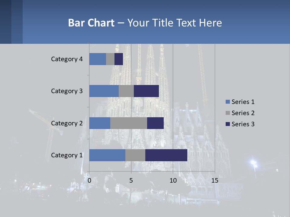 A Large Cathedral With Cranes In Front Of It PowerPoint Template