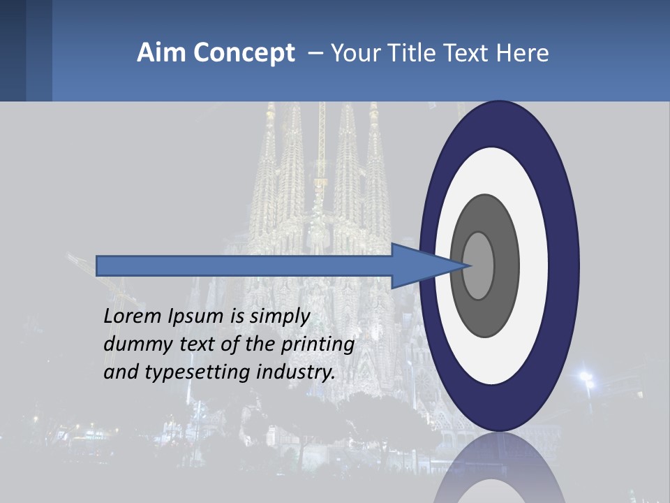 A Large Cathedral With Cranes In Front Of It PowerPoint Template