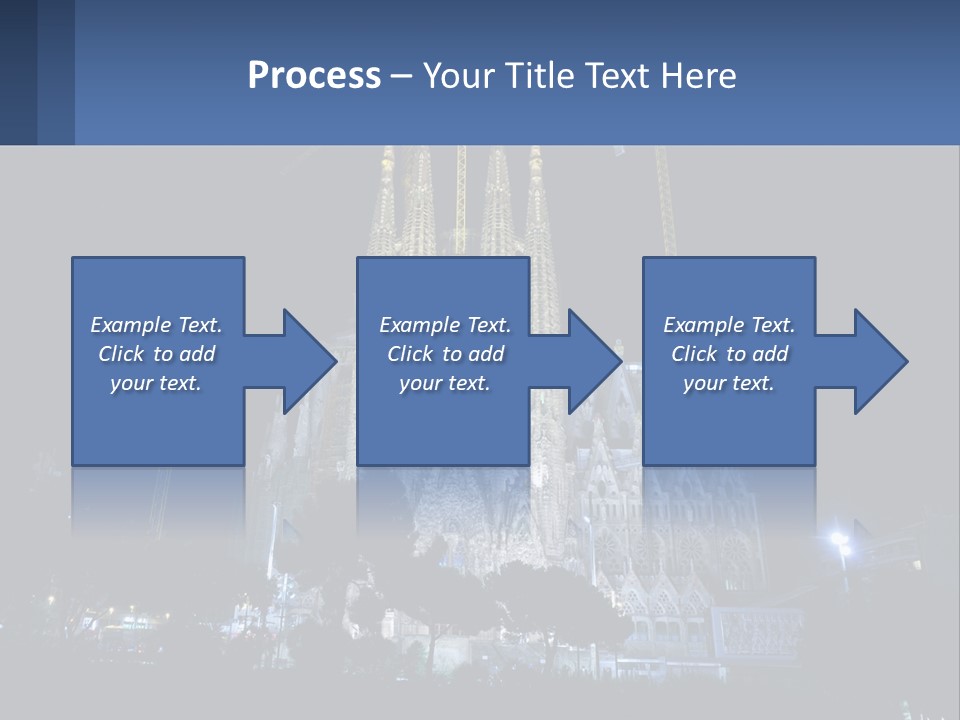 A Large Cathedral With Cranes In Front Of It PowerPoint Template