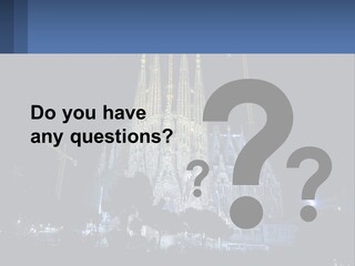 A Large Cathedral With Cranes In Front Of It PowerPoint Template