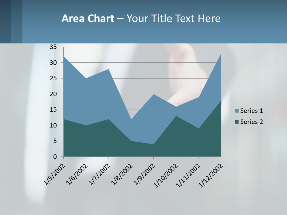 A Person In A Business Suit Holding Out Their Hand PowerPoint Template