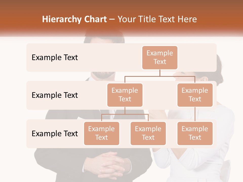 A Man And Woman Standing Next To Each Other PowerPoint Template