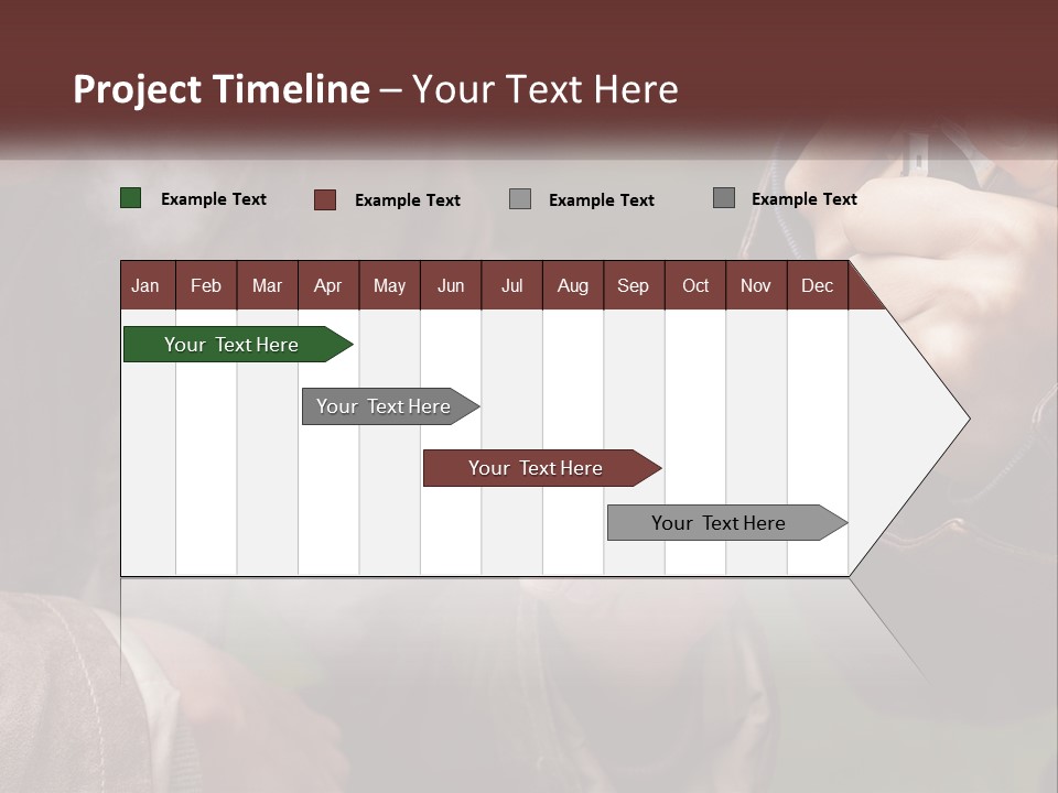 A Man Smoking A Cigarette While Another Man Looks On PowerPoint Template