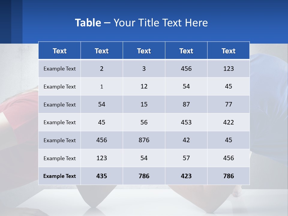 A Man And A Woman Are Facing Each Other PowerPoint Template