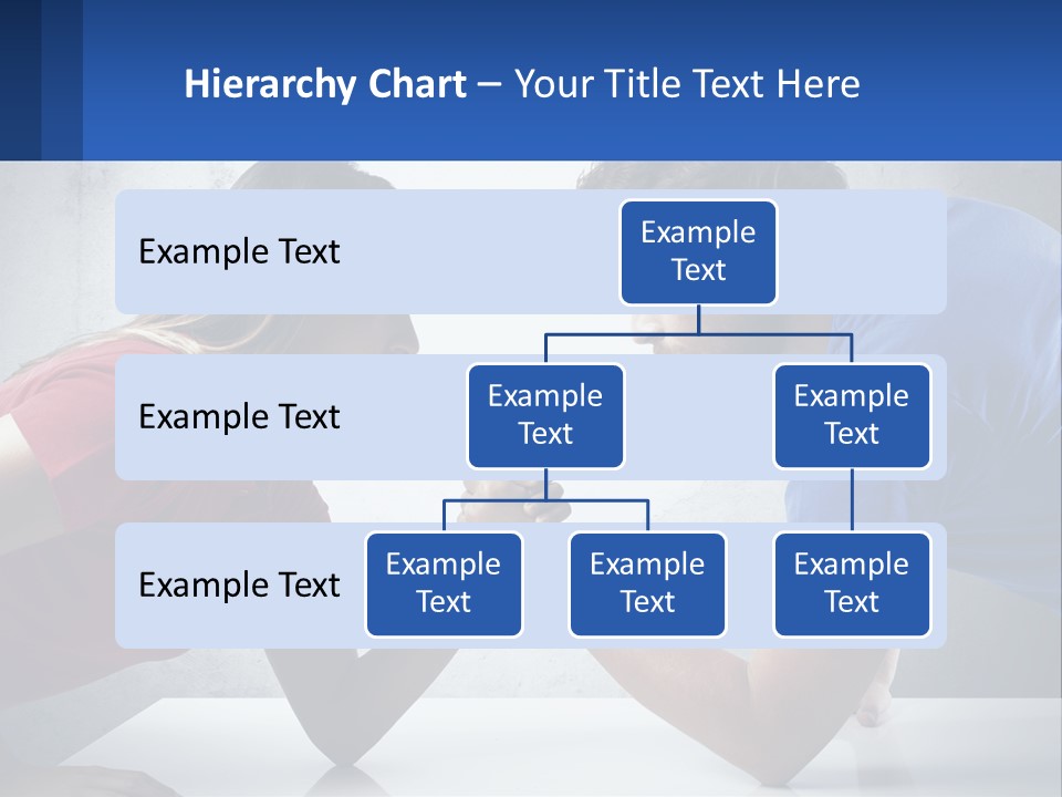 A Man And A Woman Are Facing Each Other PowerPoint Template