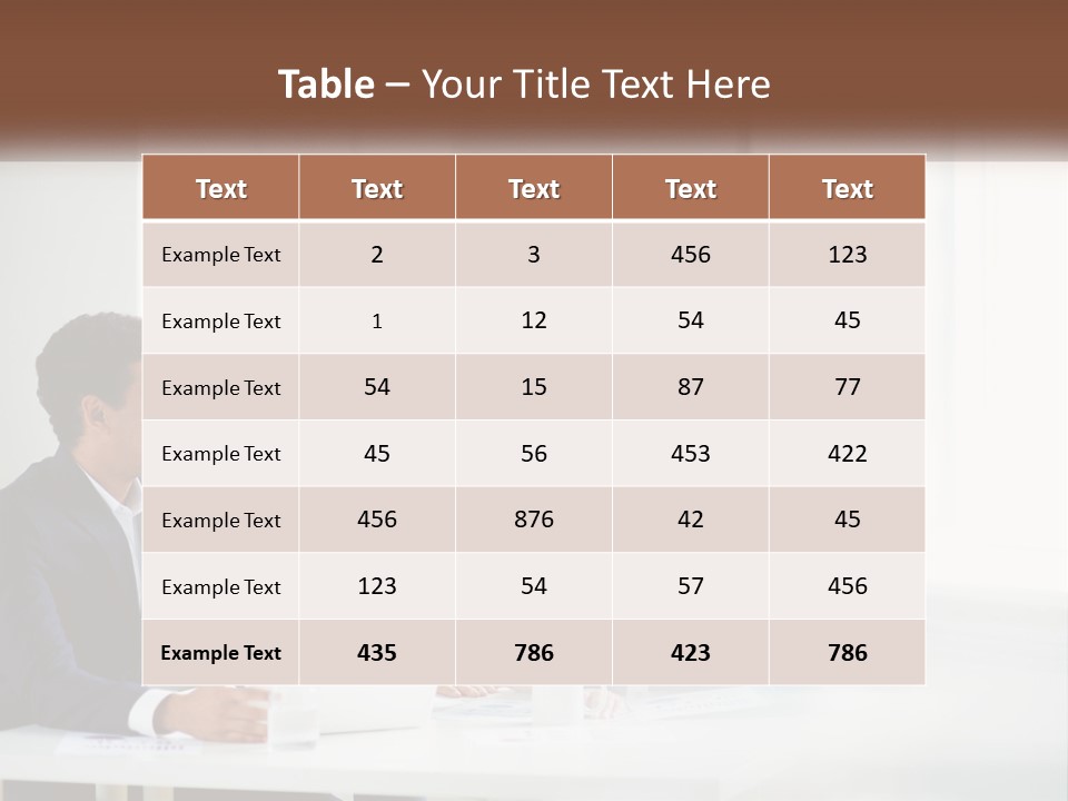 A Group Of People Sitting Around A Table With A Laptop PowerPoint Template