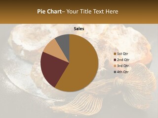 A Plate Of Pastries On A Table With Cinnamon Sticks PowerPoint Template