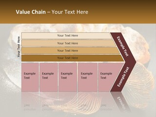 A Plate Of Pastries On A Table With Cinnamon Sticks PowerPoint Template