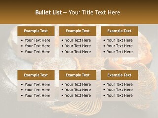 A Plate Of Pastries On A Table With Cinnamon Sticks PowerPoint Template
