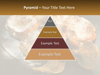 A Plate Of Pastries On A Table With Cinnamon Sticks PowerPoint Template