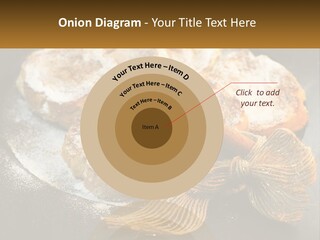 A Plate Of Pastries On A Table With Cinnamon Sticks PowerPoint Template