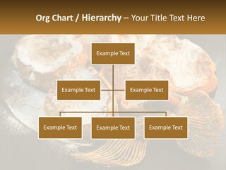 A Plate Of Pastries On A Table With Cinnamon Sticks PowerPoint Template