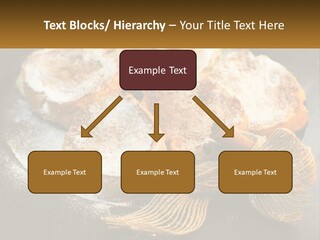 A Plate Of Pastries On A Table With Cinnamon Sticks PowerPoint Template