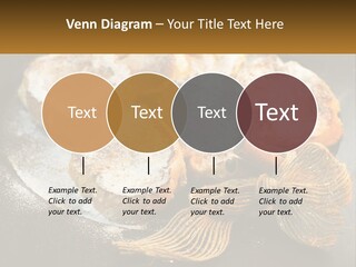 A Plate Of Pastries On A Table With Cinnamon Sticks PowerPoint Template