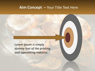 A Plate Of Pastries On A Table With Cinnamon Sticks PowerPoint Template