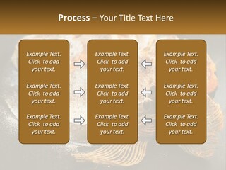 A Plate Of Pastries On A Table With Cinnamon Sticks PowerPoint Template