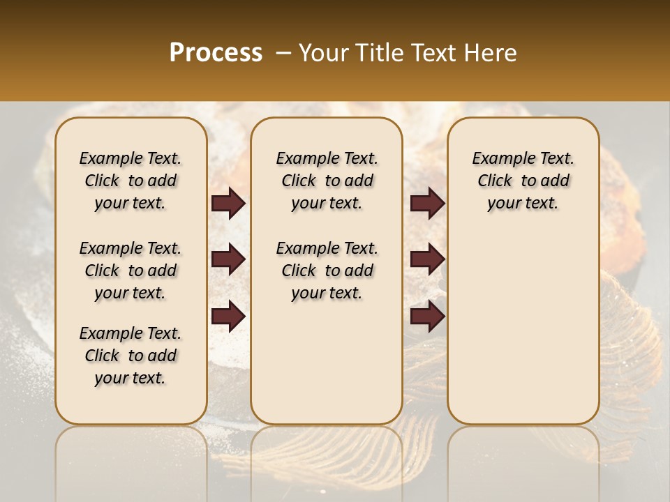A Plate Of Pastries On A Table With Cinnamon Sticks PowerPoint Template