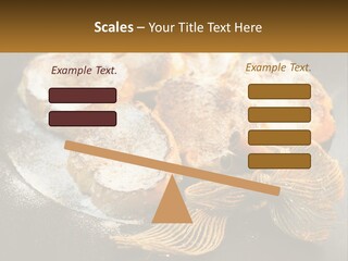 A Plate Of Pastries On A Table With Cinnamon Sticks PowerPoint Template