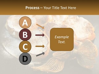 A Plate Of Pastries On A Table With Cinnamon Sticks PowerPoint Template