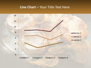 A Plate Of Pastries On A Table With Cinnamon Sticks PowerPoint Template