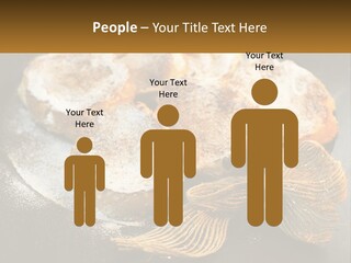 A Plate Of Pastries On A Table With Cinnamon Sticks PowerPoint Template