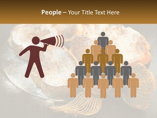 A Plate Of Pastries On A Table With Cinnamon Sticks PowerPoint Template