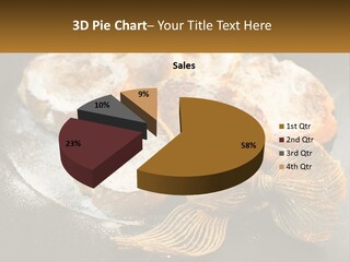 A Plate Of Pastries On A Table With Cinnamon Sticks PowerPoint Template