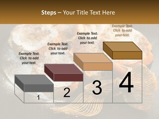 A Plate Of Pastries On A Table With Cinnamon Sticks PowerPoint Template