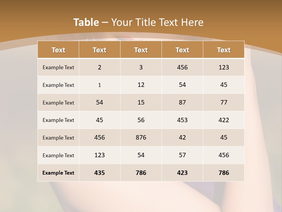 A Woman In A Purple Dress Is Posing For A Picture PowerPoint Template