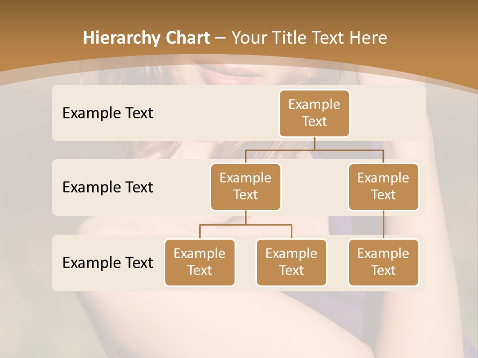 A Woman In A Purple Dress Is Posing For A Picture PowerPoint Template
