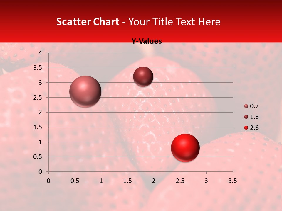 A Bunch Of Strawberries Sitting On Top Of Each Other PowerPoint Template