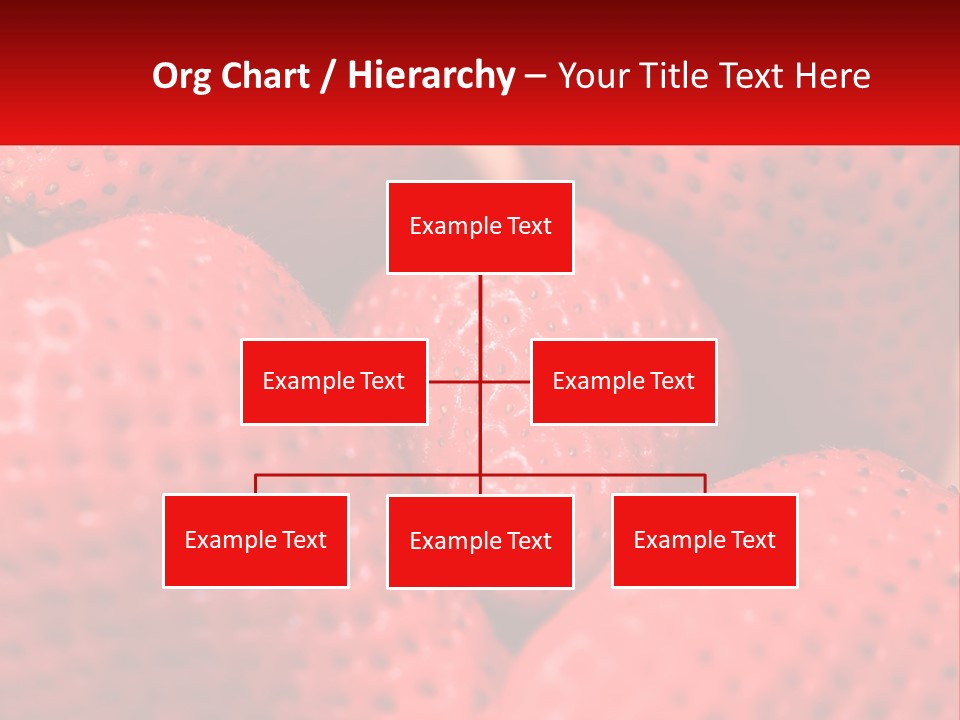 A Bunch Of Strawberries Sitting On Top Of Each Other PowerPoint Template