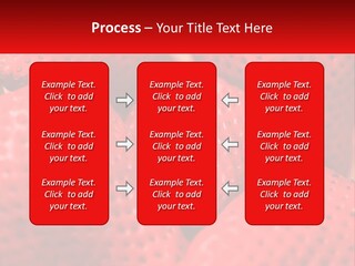 A Bunch Of Strawberries Sitting On Top Of Each Other PowerPoint Template