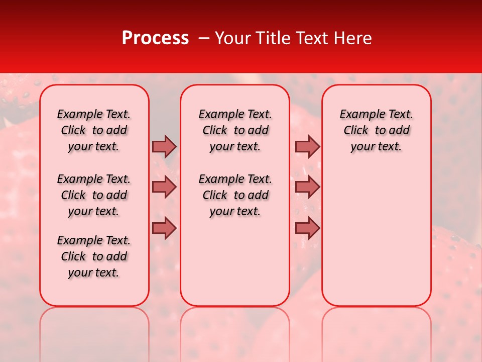 A Bunch Of Strawberries Sitting On Top Of Each Other PowerPoint Template