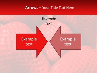 A Bunch Of Strawberries Sitting On Top Of Each Other PowerPoint Template