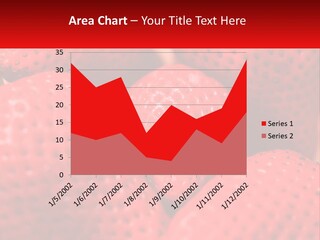 A Bunch Of Strawberries Sitting On Top Of Each Other PowerPoint Template