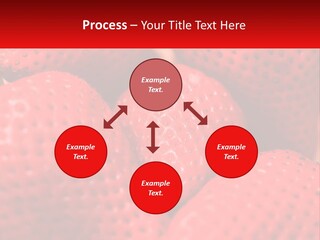 A Bunch Of Strawberries Sitting On Top Of Each Other PowerPoint Template
