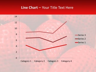 A Bunch Of Strawberries Sitting On Top Of Each Other PowerPoint Template