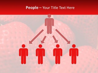 A Bunch Of Strawberries Sitting On Top Of Each Other PowerPoint Template