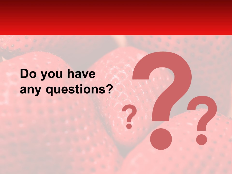 A Bunch Of Strawberries Sitting On Top Of Each Other PowerPoint Template