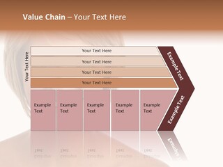 A Woman With Blonde Hair Smiling At The Camera PowerPoint Template