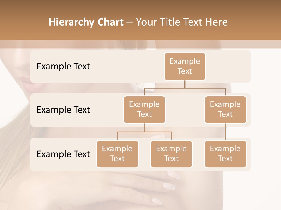 A Beautiful Woman In A White Dress Posing For A Picture PowerPoint Template